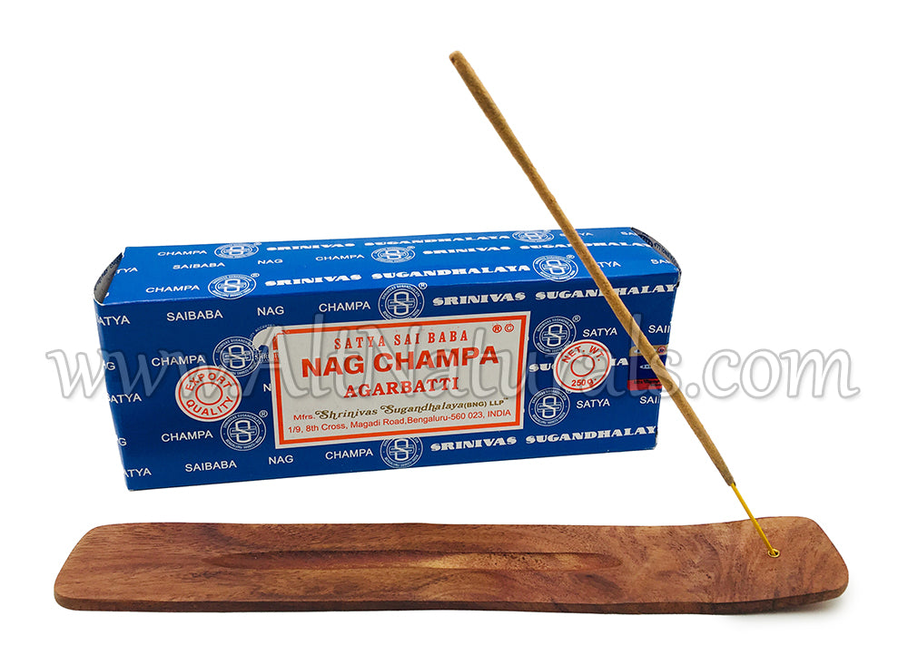 Nag Champa Bundle with Wooden Incense Tray - Alternative Imagination