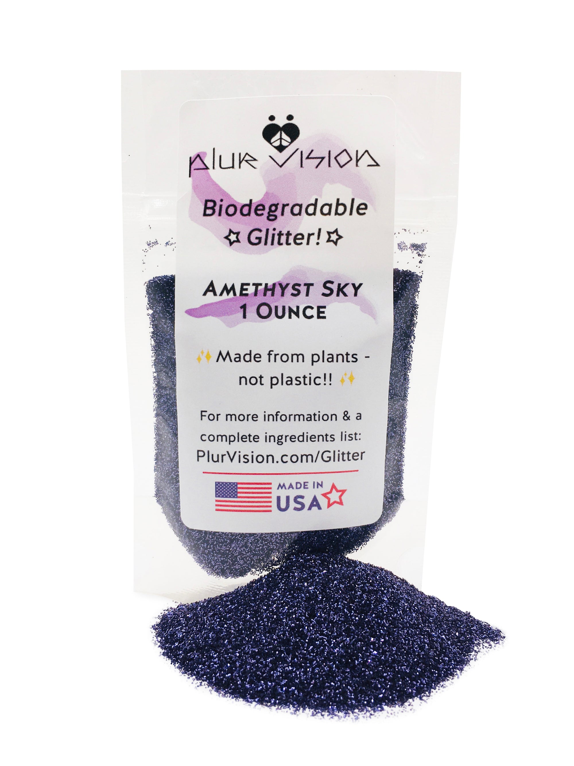 ✨ Amethyst Sky Biodegradable Glitter! ✨