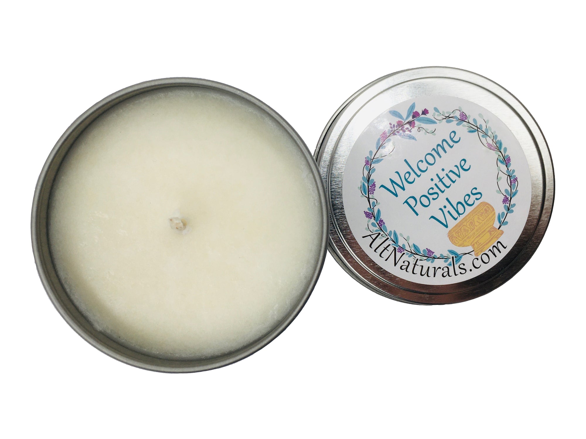 Cleansing White Sage Soy Candles - 6 Ounce (1)