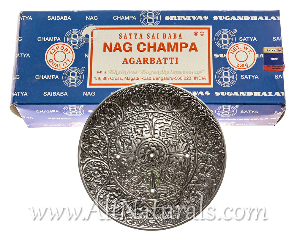 Nag Champa Bundle with Wooden Incense Tray - Alternative Imagination
