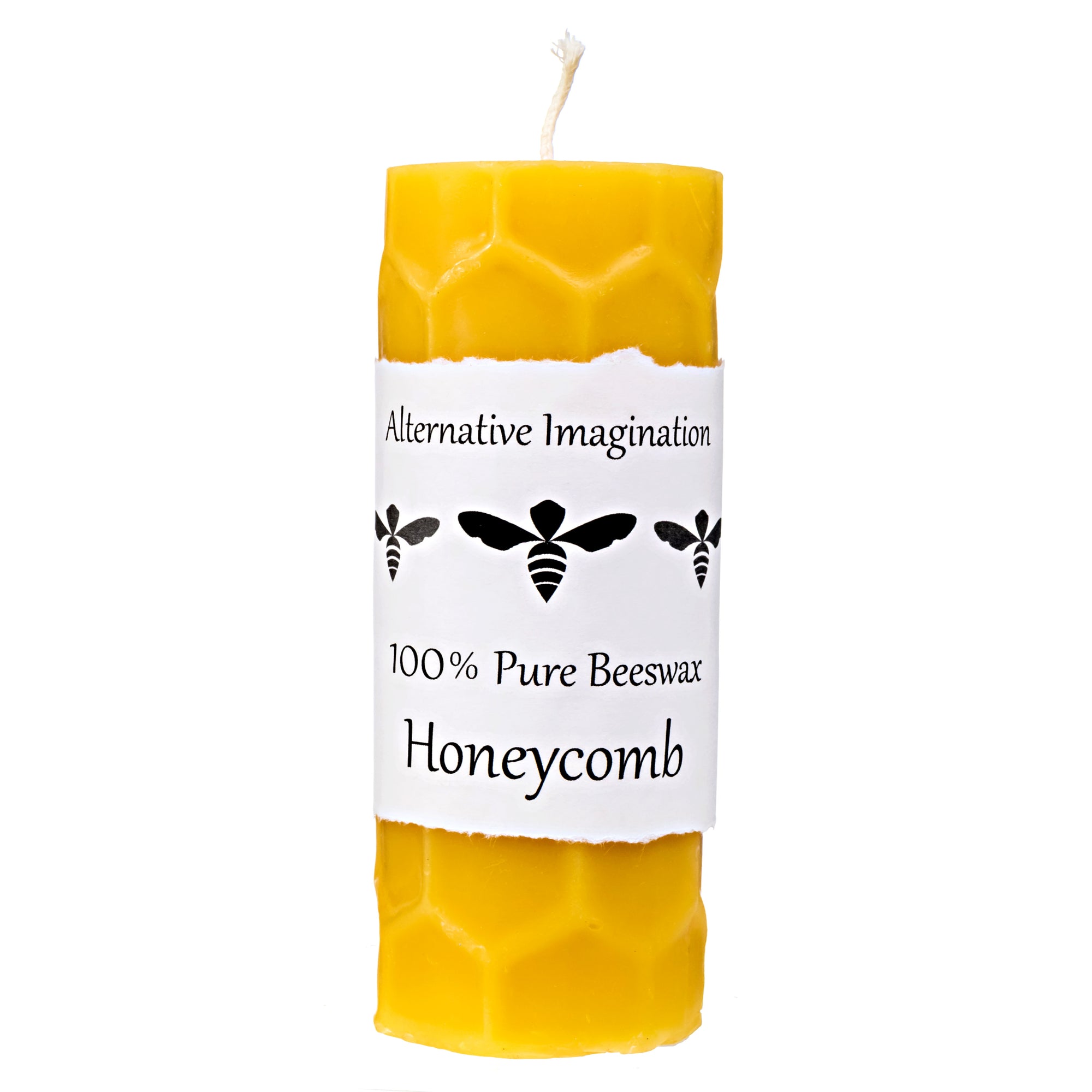 Honeycomb Beeswax Candle - Alternative Imagination