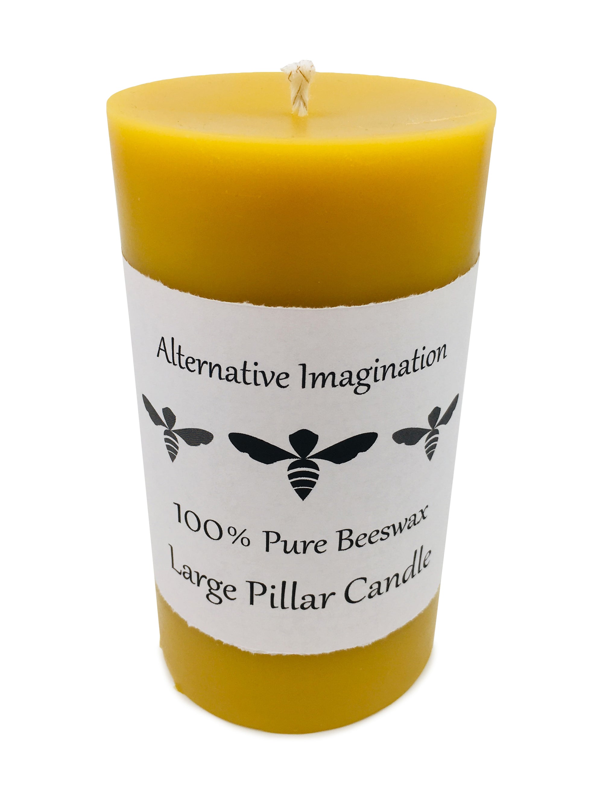 Beeswax Candle, Large Pillar