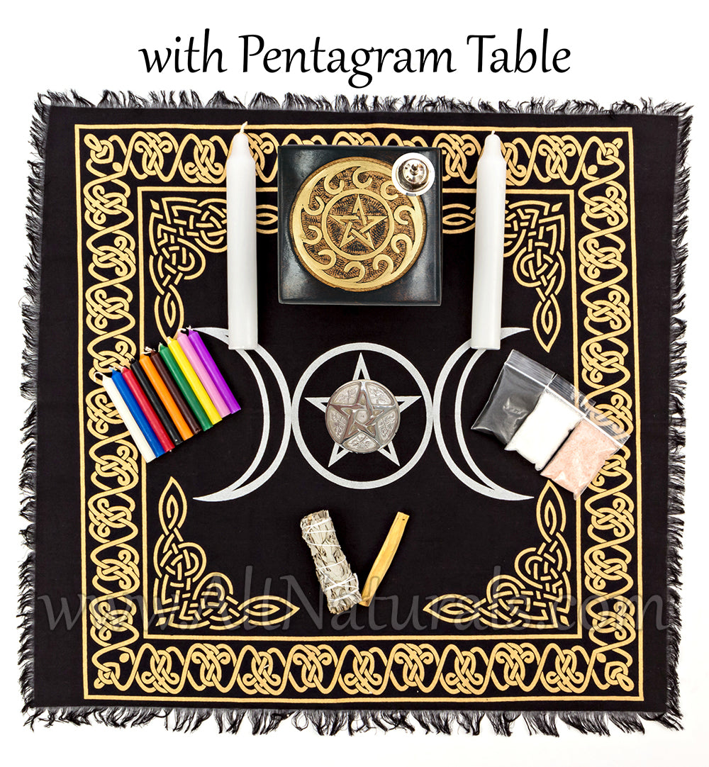 Deluxe Wiccan Altar Supply Kit