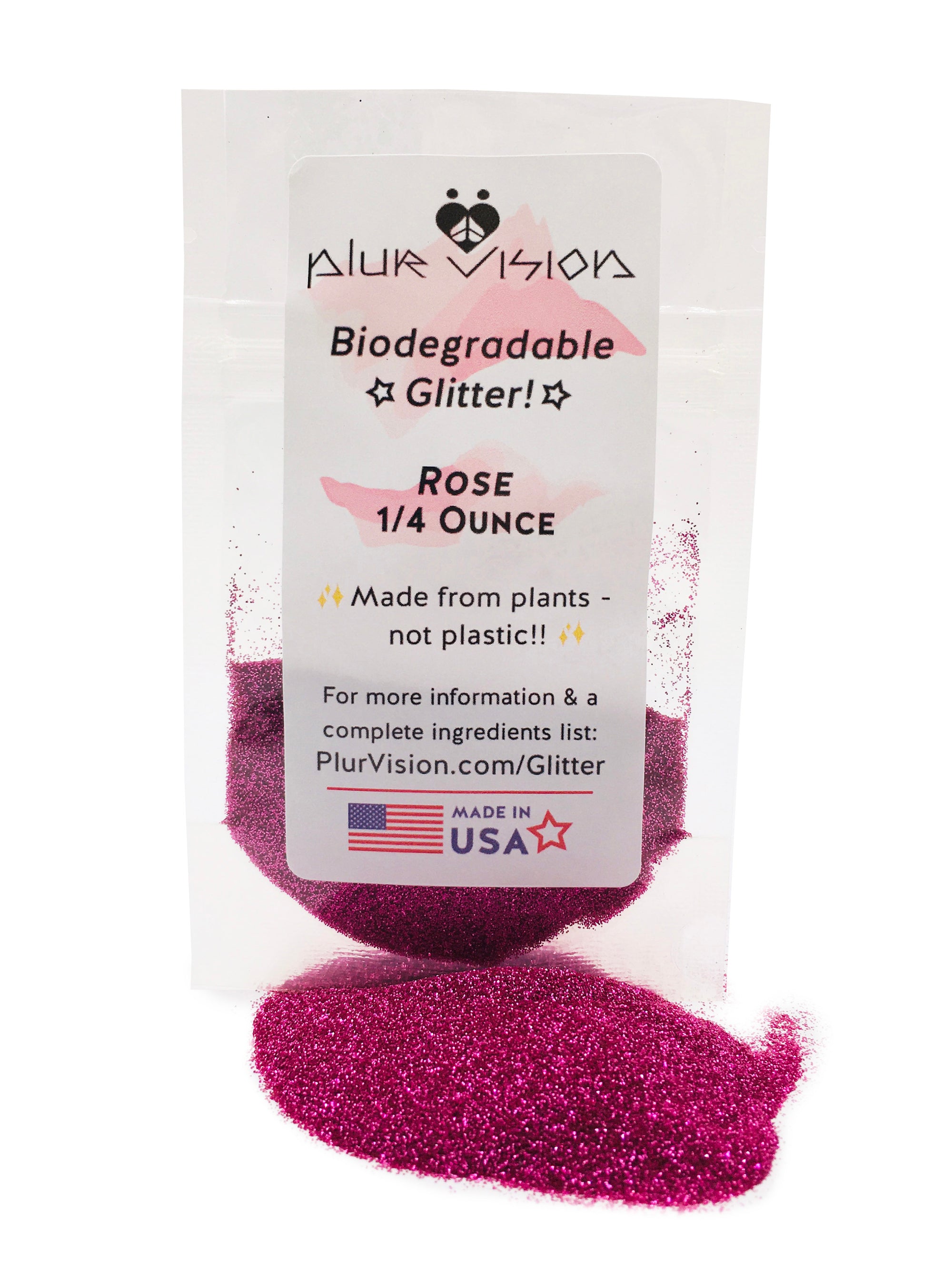 ✨ Rose Biodegradable Glitter! ✨