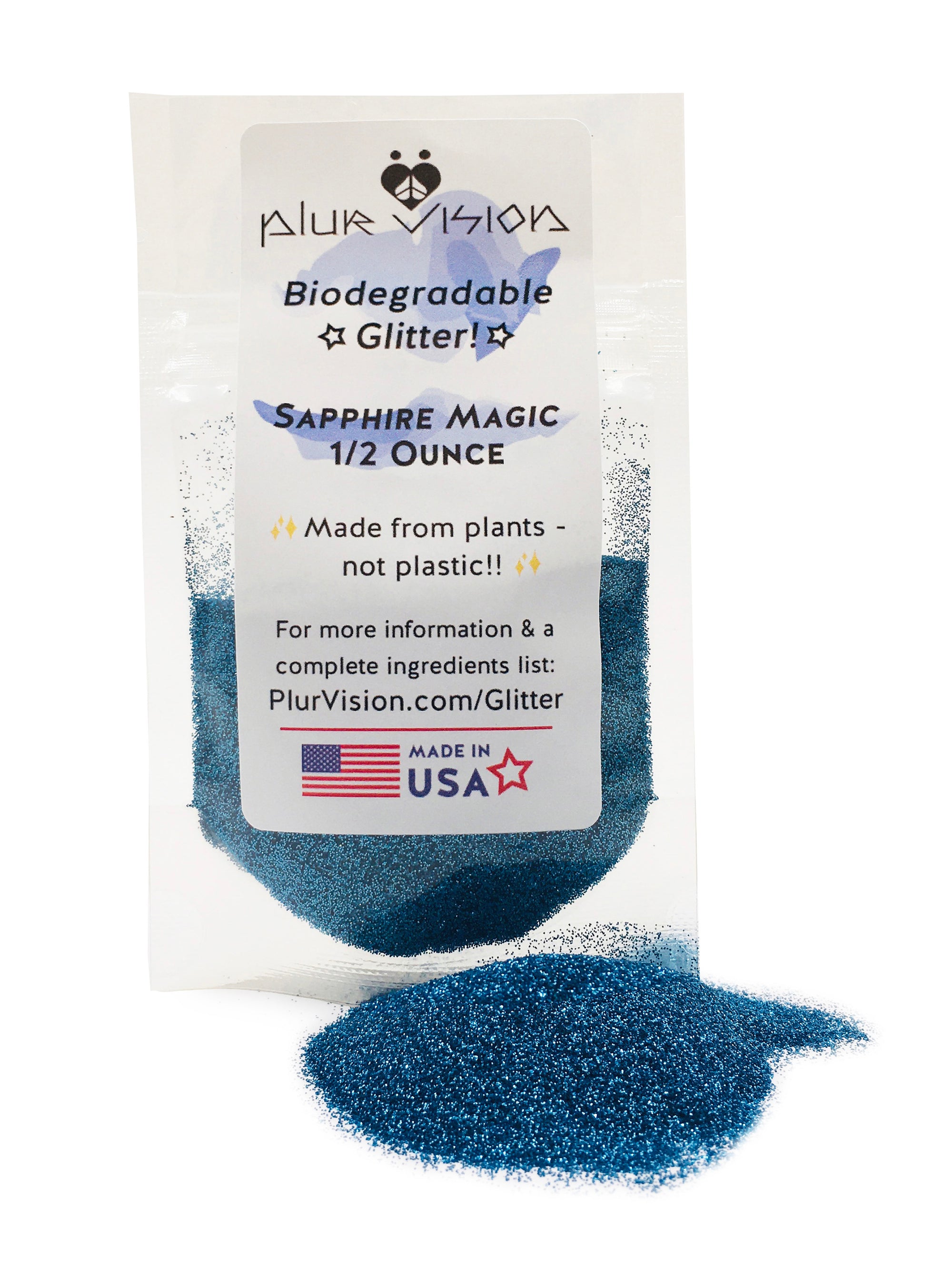 ✨ Sapphire Magic Biodegradable Glitter! ✨