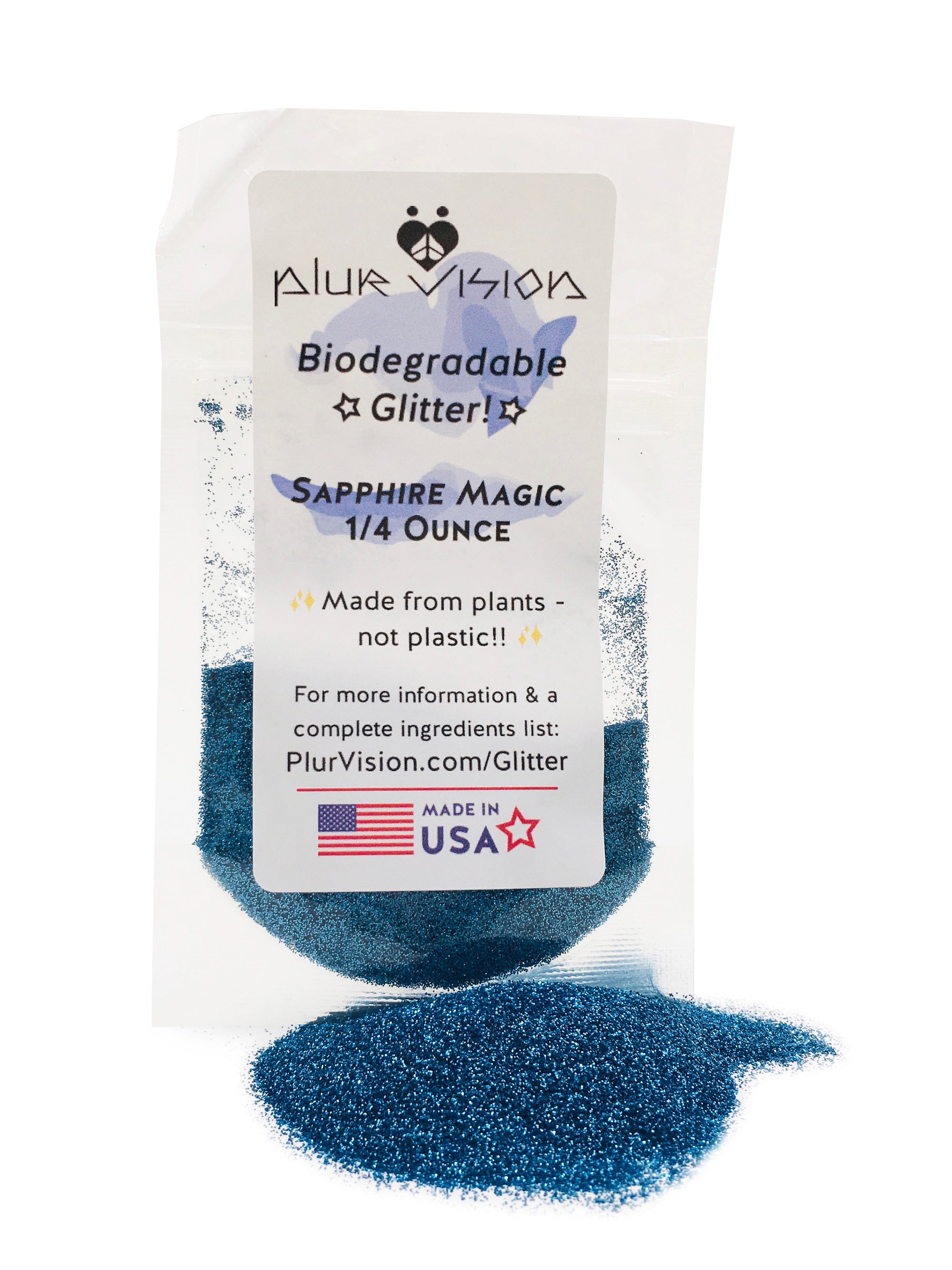 ✨ Sapphire Magic Biodegradable Glitter! ✨