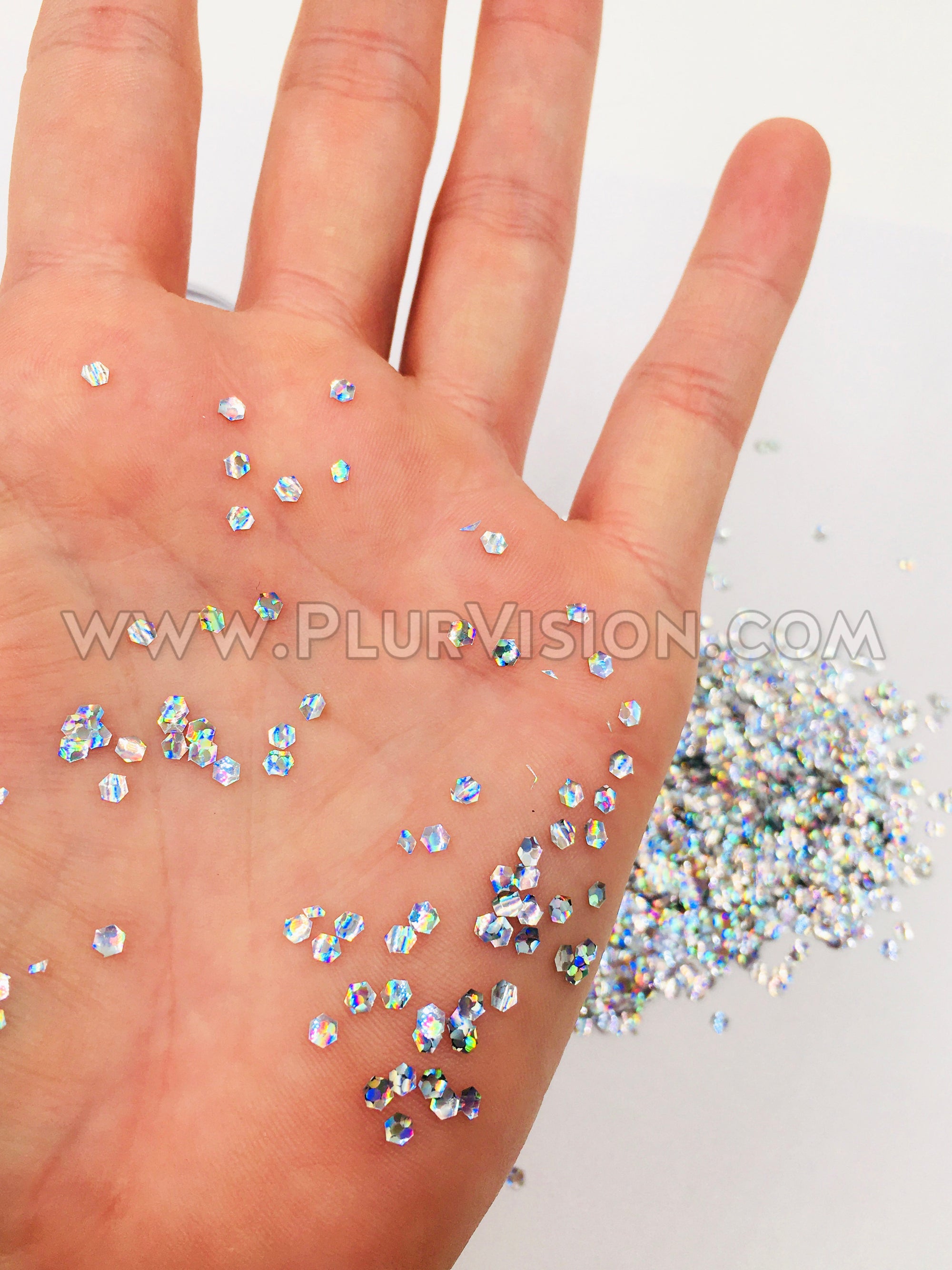 ✨Moonlit Silver Large Cut Biodegradable Glitter! ✨