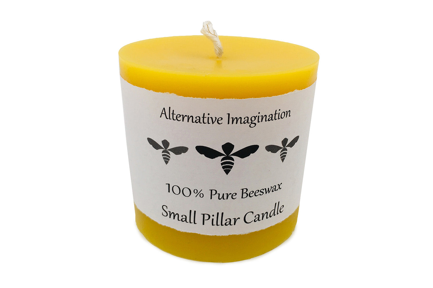 3x4 Beeswax Pillar Candle + Reviews