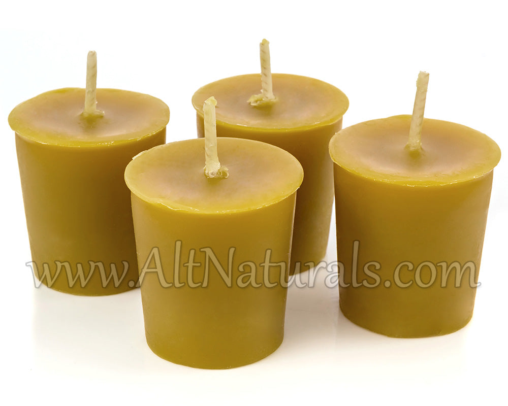 100% Premium Beeswax Candle Votives