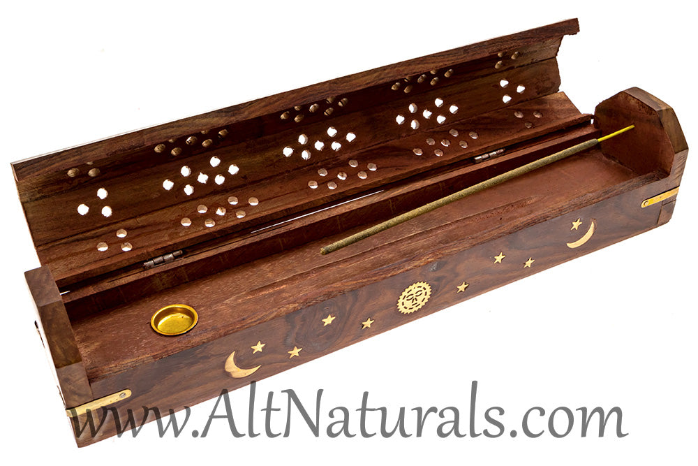 Handcrafted Coffin Incense Burners