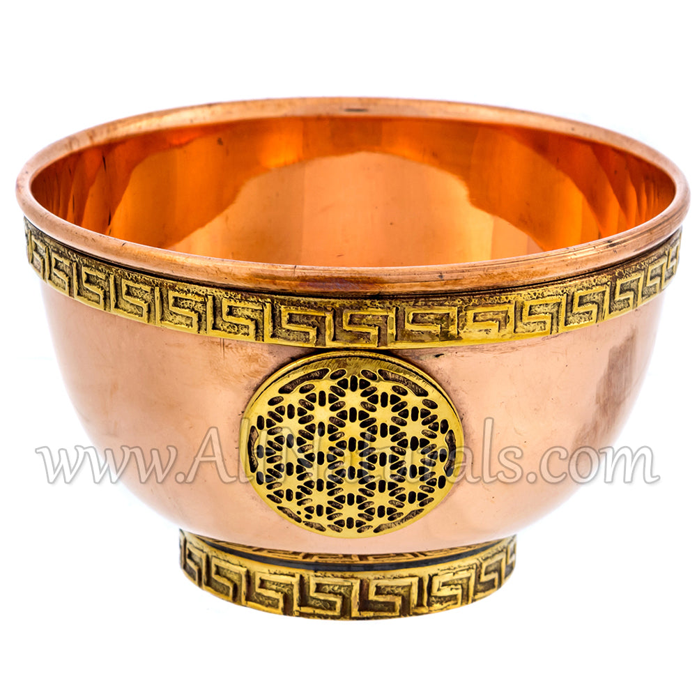 Copper Offering Bowls for Rituals, Prayers, Smudging, Decor