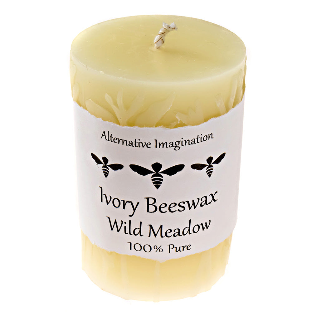 Organic Beeswax Candle – MeadowsCrystals