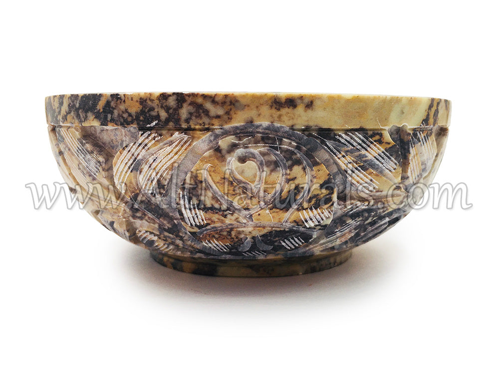Soapstone Scrying and Smudge Bowl
